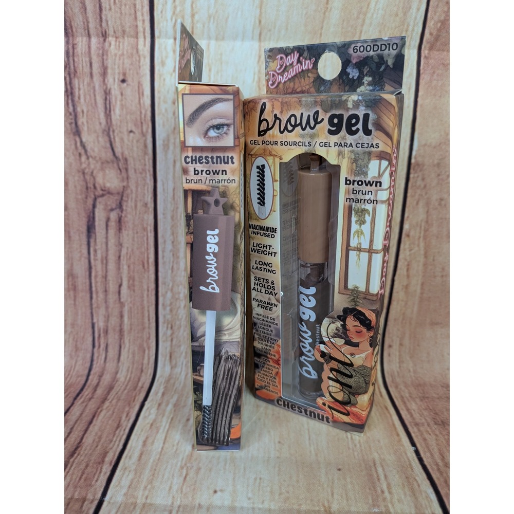 2 PK Ioni Day Dreamin Brow Gel Chestnut Brown Niacinamide Infused - Picture 3 of 4